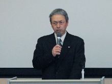 代表幹事の野々部顕治