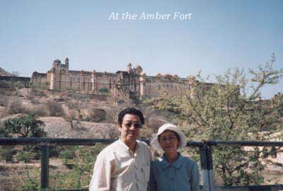 At the Amber Fort