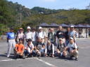 鬼岩公園で全員集合写真