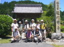 曹洞宗龍門禅寺で全員写真