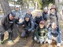 御油の松並木にて